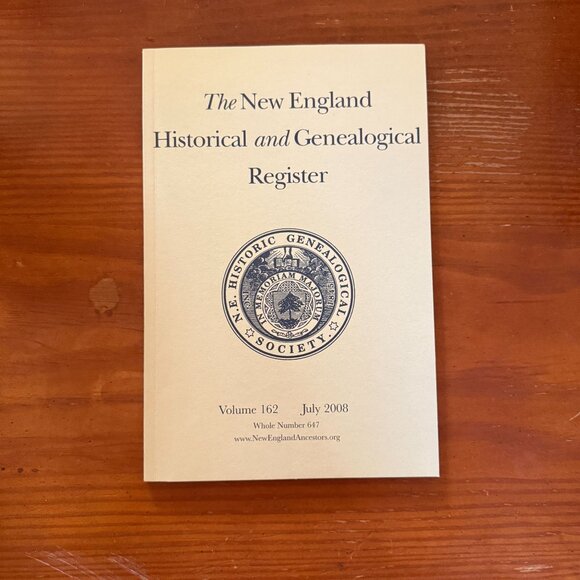 Set Of 5 New England Historical & Genealogical Register Volumes 159-162 - Picture 3 of 5